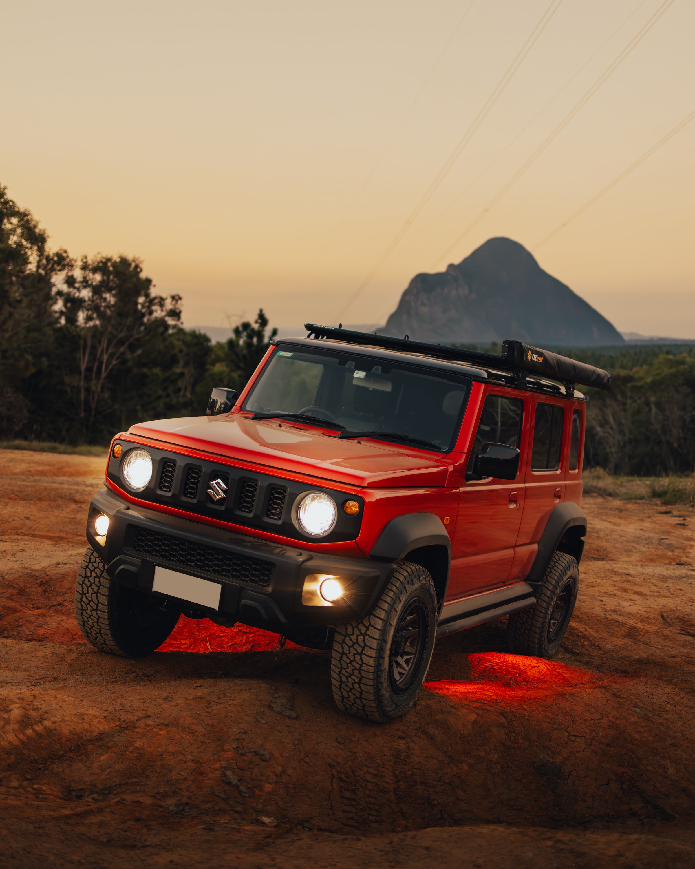 Jc74 Suzuki JC74 5 Door Jimny Rock Sliders – Bei House Australia